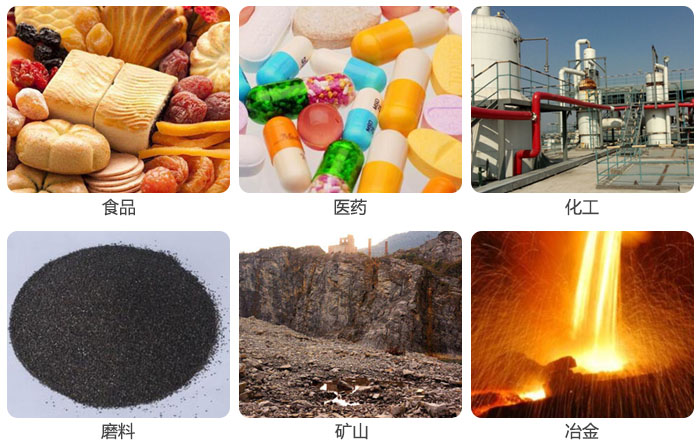 實(shí)驗(yàn)篩用于食品，磨料，醫(yī)藥，化工，冶金等行業(yè)的試驗(yàn)中。